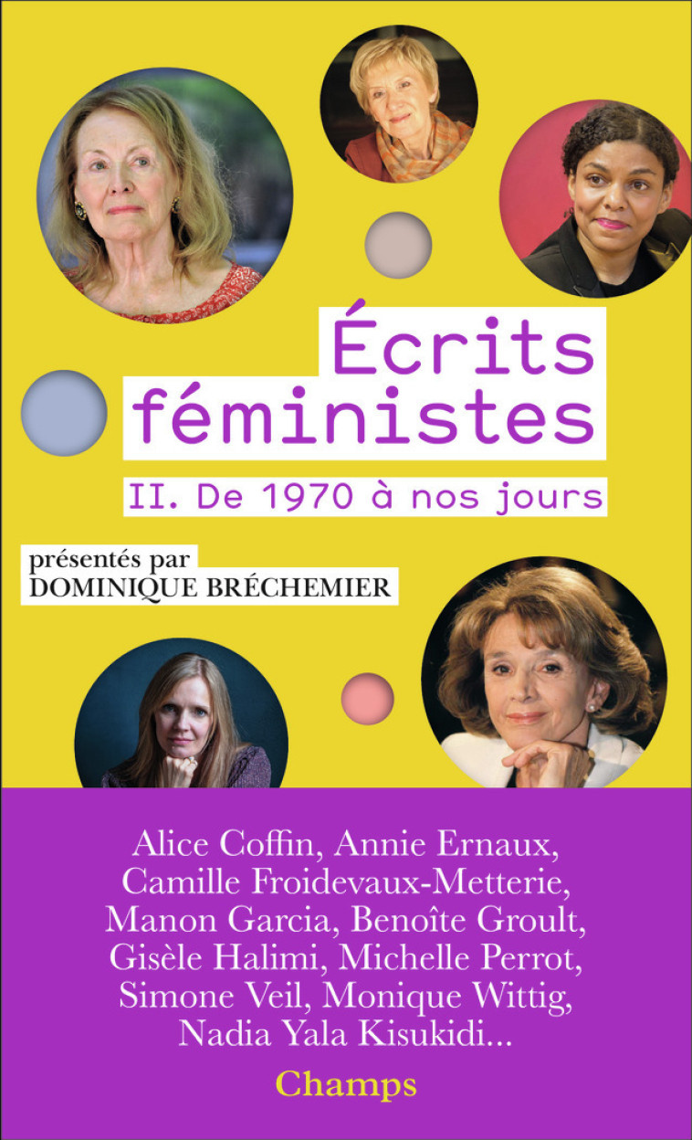 Écrits féministes - Dominique Bréchemier - FLAMMARION