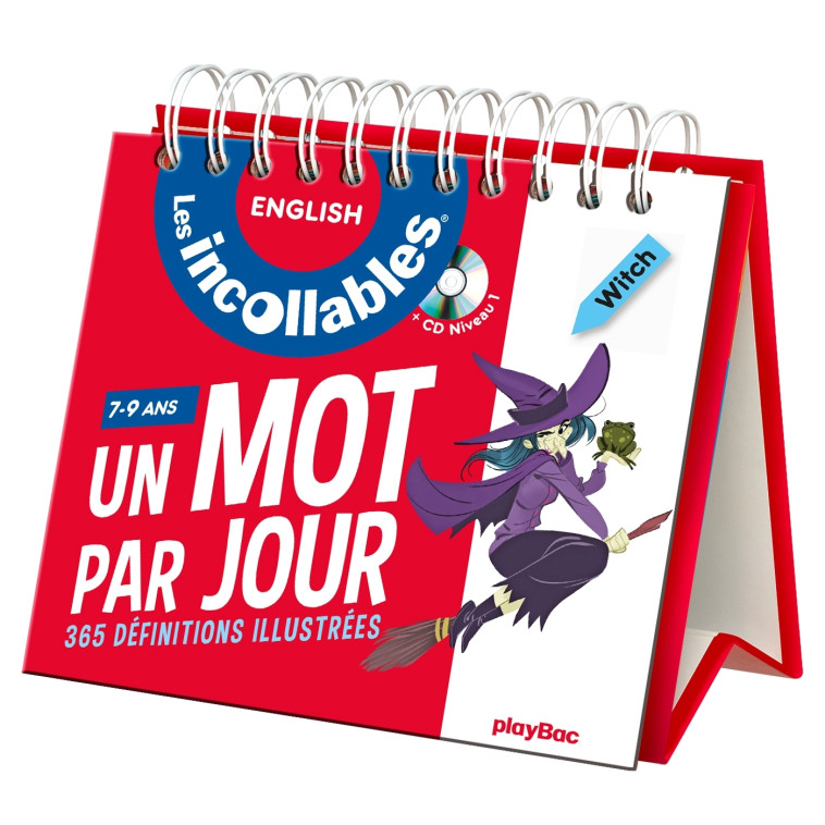 Les incollables - Un mot par jour - Anglais 7/9 ans - XXX - PLAY BAC