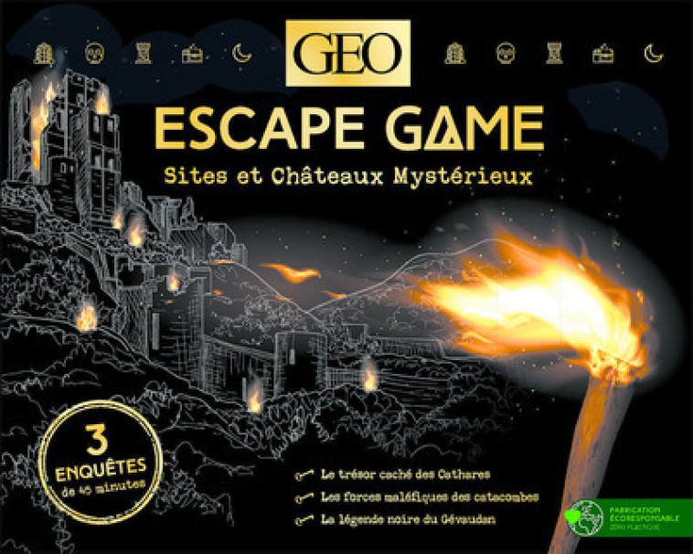 Escape Game - Sites et Châteaux mystérieux - Collectif Collectif - GEO