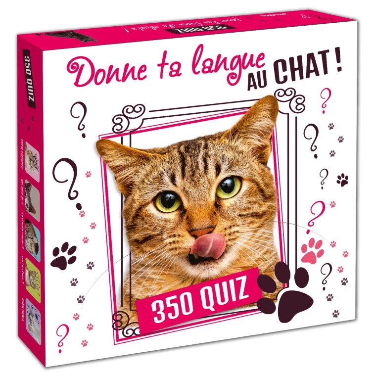 Boîte Quiz Donne ta langue au Chat ! -   - PLAY BAC