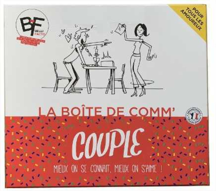 La Boîte de Comm' du Couple  - Mieux on se connait, mieux on s'aime ! -  Collectif - BELLIFACTO