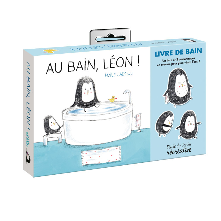 Au bain, Léon ! (Livre de bain) - Émile Jadoul - EDL