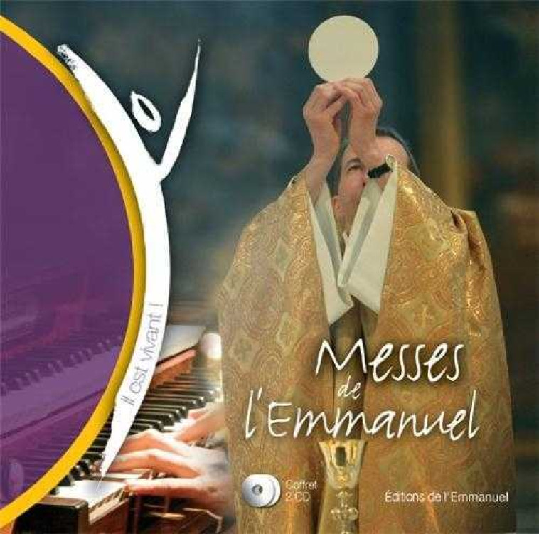 CD Il est vivant ! Messes de l'Emmanuel - double CD -  CHANTS IL EST VIVANT,   - EMMANUEL