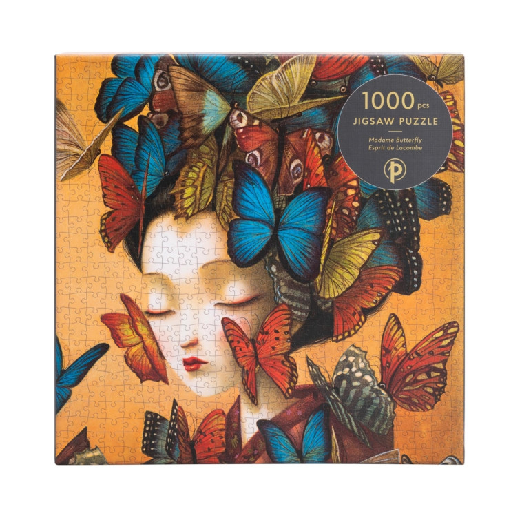 Puzzles Madame Butterfly - 1000 pièces - XXX - PAPERBLANKS