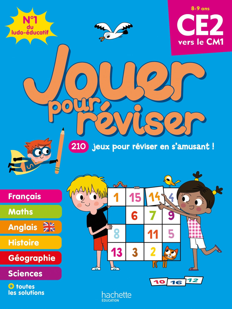 Jouer pour réviser - Du CE2 au CM1 - Cahier de vacances 2024 -  , Patrick Morize - HACHETTE EDUC