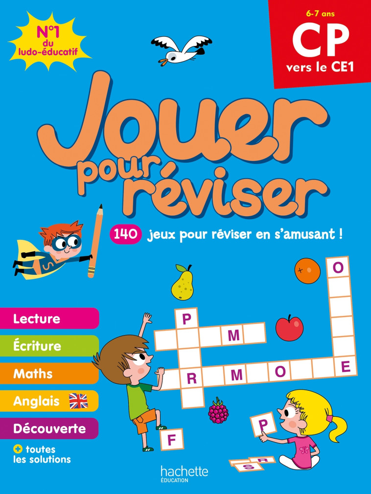 Jouer pour réviser - Du CP au CE1 - Cahier de vacances 2024 - Fabrice Mosca,  , Patrick Morize - HACHETTE EDUC