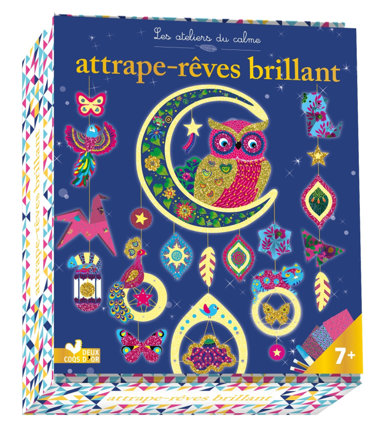 Attrape-rêves brillant - coffret avec accessoires - Peggy Nille - DEUX COQS D OR