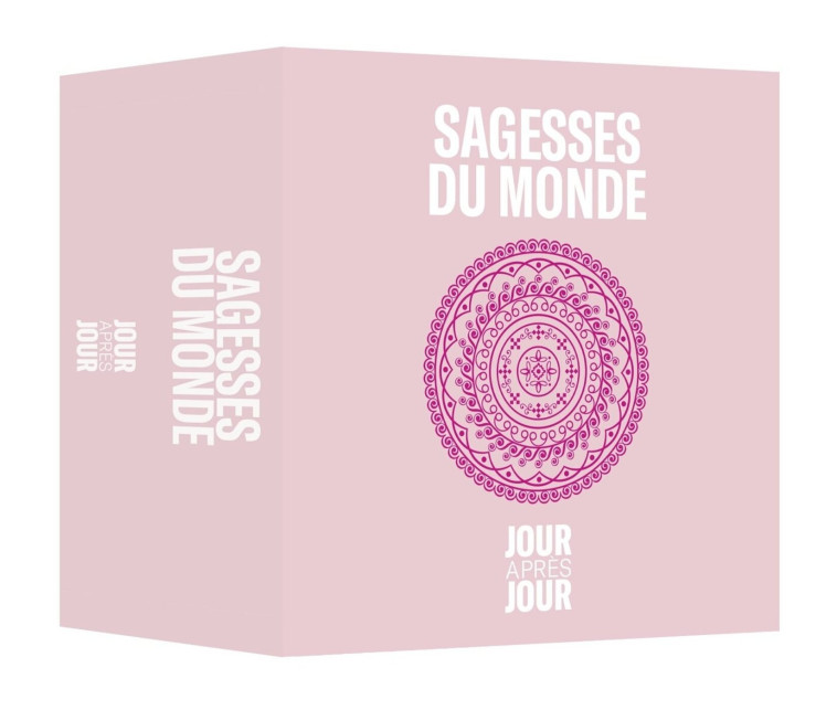 Calendrier Jour après jour - Sagesses du monde -   - HACHETTE PRAT