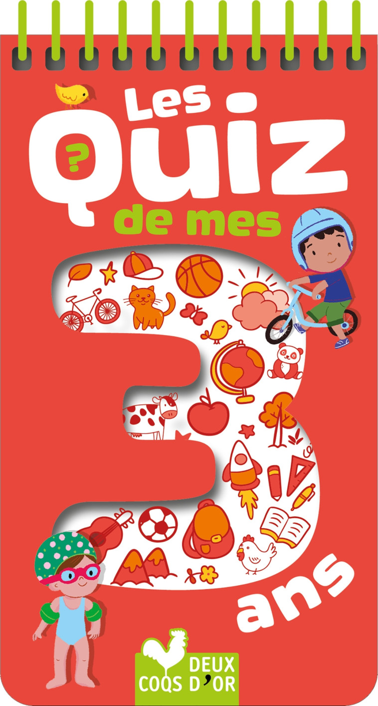 Les quiz de mes 3 ans - Sophie de Mullenheim, Solenne et Thomas Solenne et Thomas,  Solenne et Thomas - DEUX COQS D OR