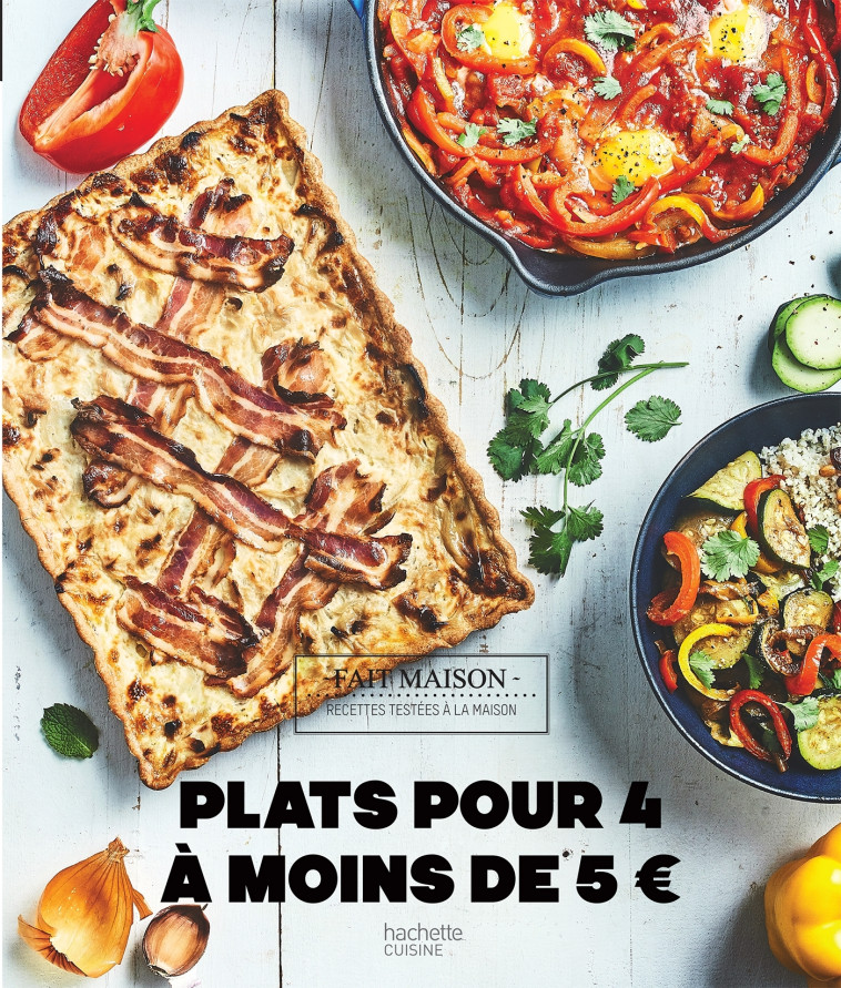 Plats pour 4 à moins de 5 euros - Sophie Dupuis-Gaulier - HACHETTE PRAT