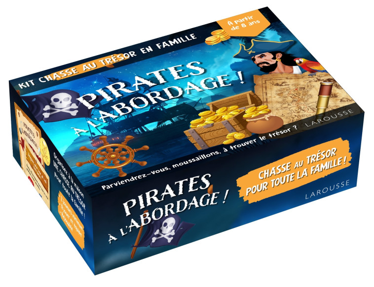 PIRATES A L'ABORDAGE - LE KIT FAMILLE -  Collectif - LAROUSSE