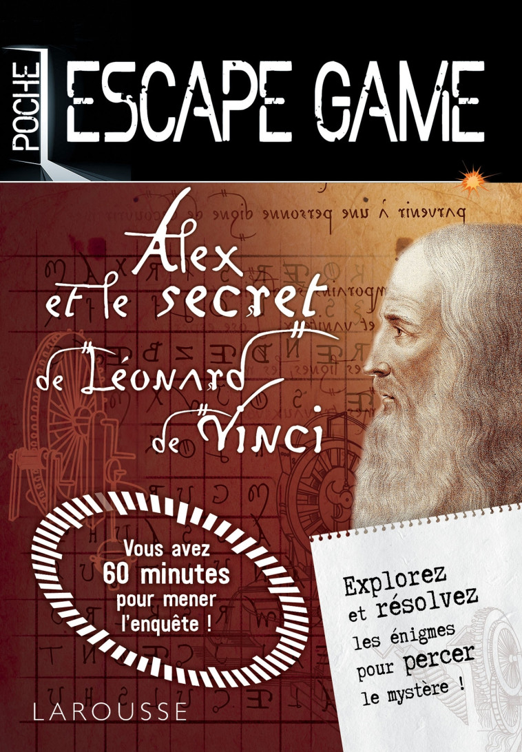 ESCAPE GAME DE POCHE SP LÉONARD DE VINCI - Vincent Raffaitin - LAROUSSE