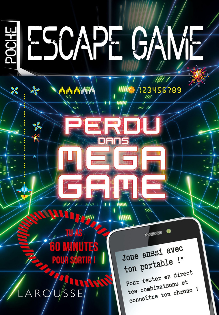 ESCAPE GAME DE POCHE - PERDU DANS MEGA GAME - Nicolas Trenti - LAROUSSE