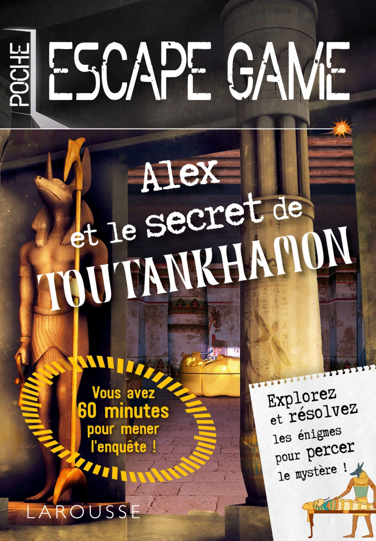 ESCAPE GAME DE POCHE SPECIAL TOUTANKHAMON - Vincent Raffaitin - LAROUSSE