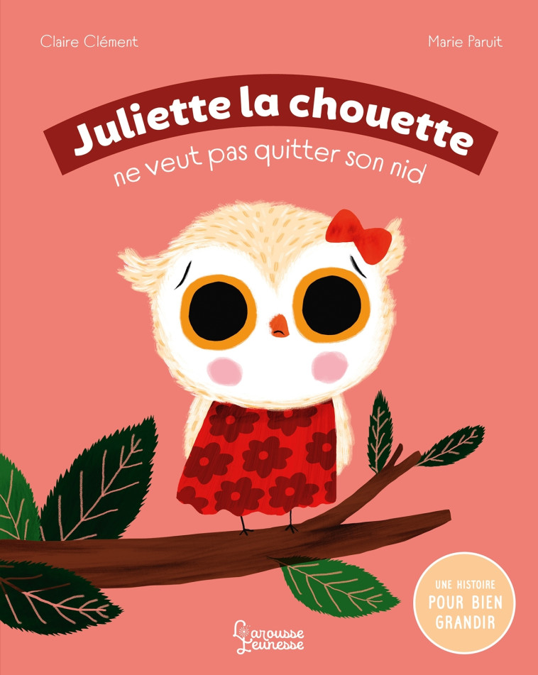 JULIETTE LA CHOUETTE NE VEUT PAS QUITTER SON NID - Claire Clément - LAROUSSE