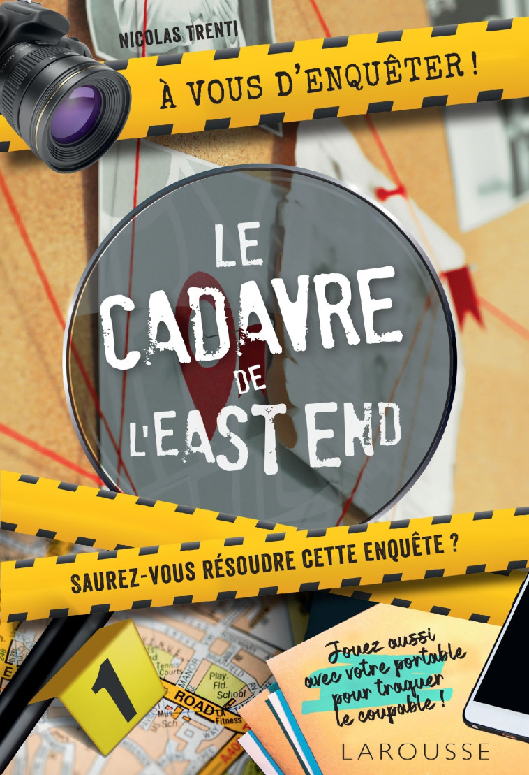 A VOUS D'ENQUETER ! LE CADAVRE DE L'EAST END - Nicolas Trenti - LAROUSSE