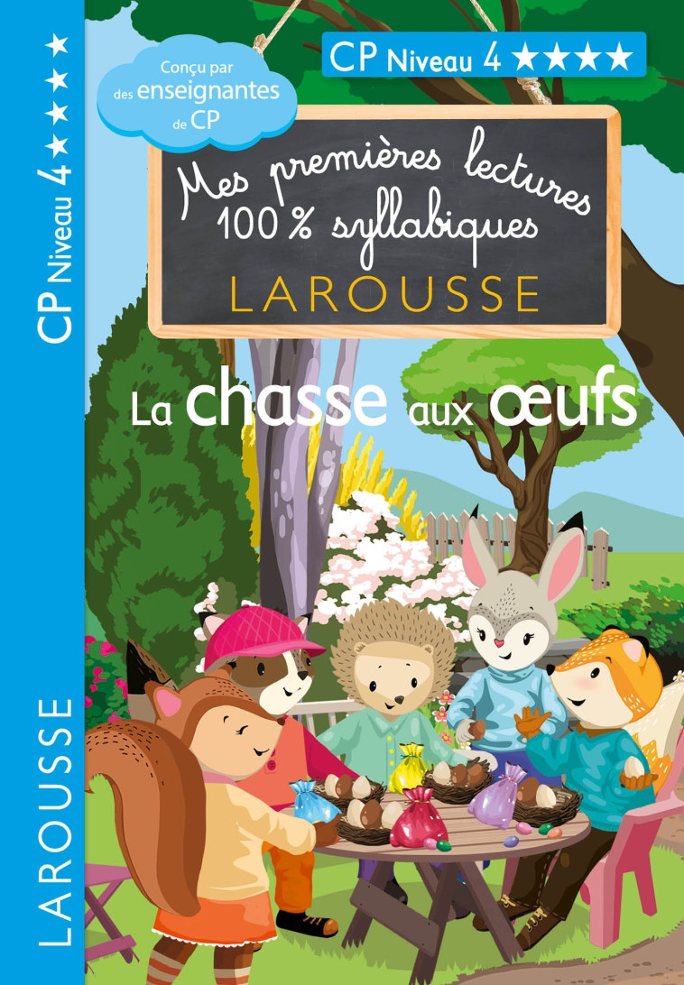 PREMIERES LECTURES SYLLABIQUES - LA CHASSE AUX OEUFS - Cécilia Stenmark - LAROUSSE