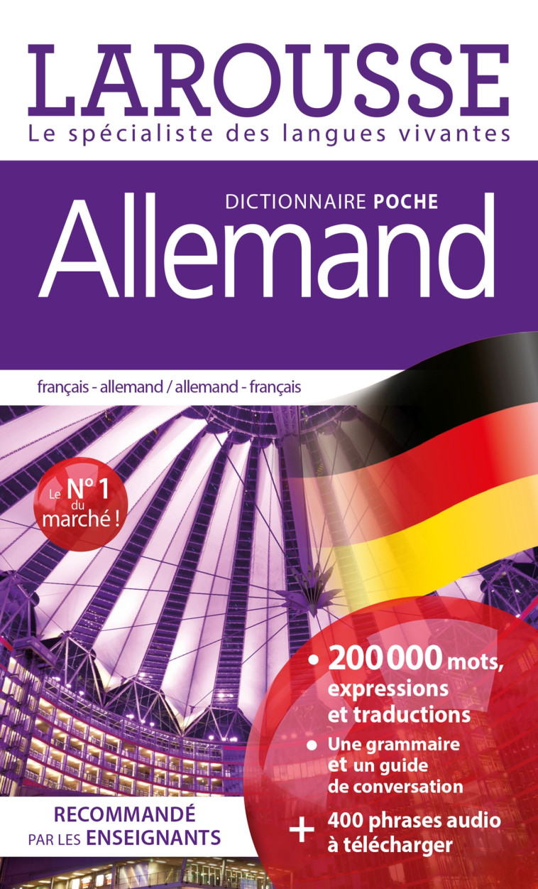 DICTIONNAIRE LAROUSSE POCHE ALLEMAND -   - LAROUSSE