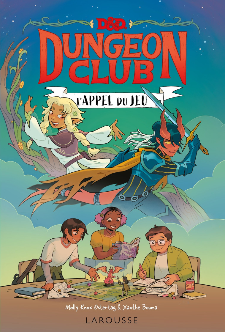 DUNGEONS & DRAGONS  ROMAN GRAPHIQUE « L'APPEL DU JEU » (TOME 1) - COLLECTIF - LAROUSSE