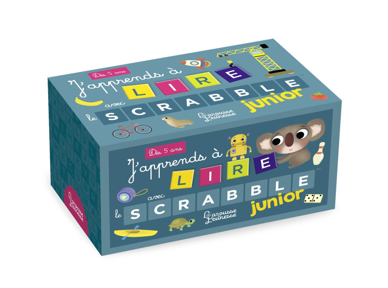 J'APPRENDS À LIRE AVEC LE SCRABBLE - Naoielle Ostiz - LAROUSSE