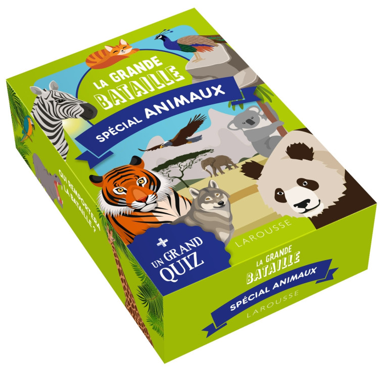 LA GRANDE BATAILLE  - SPECIAL ANIMAUX -  Collectif - LAROUSSE