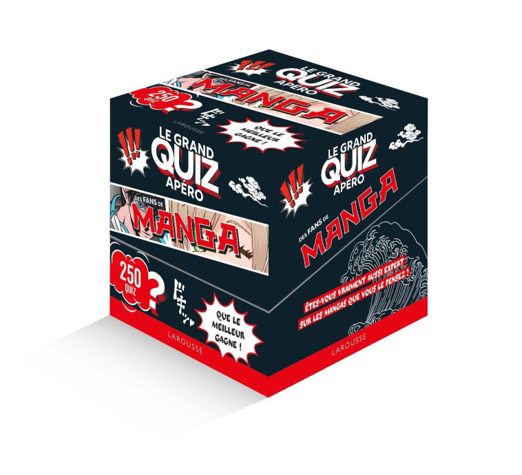 LE GRAND QUIZ APERO FANS DE MANGAS -  Collectif - LAROUSSE