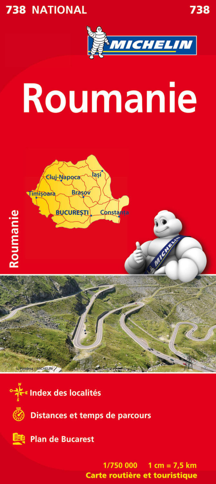 Carte Nationale Roumanie / Roemenie - XXX - MICHELIN