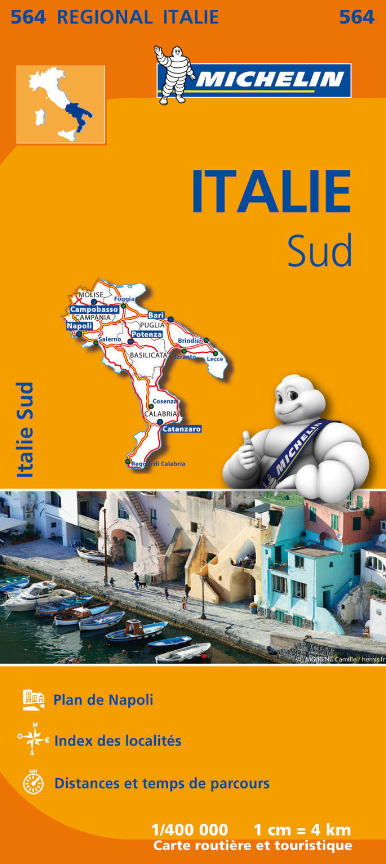 Carte Régionale Italie Sud - XXX - MICHELIN