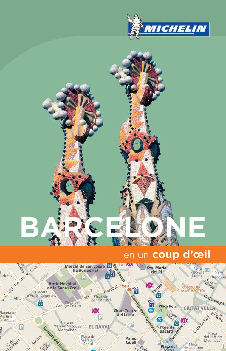 BARCELONE EN UN COUP D'OEIL - XXX - MICHELIN