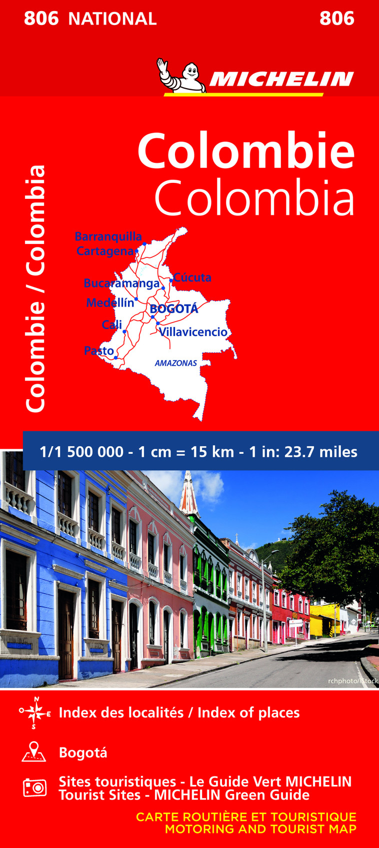 Carte Nationale Colombie / Colombia - XXX - MICHELIN