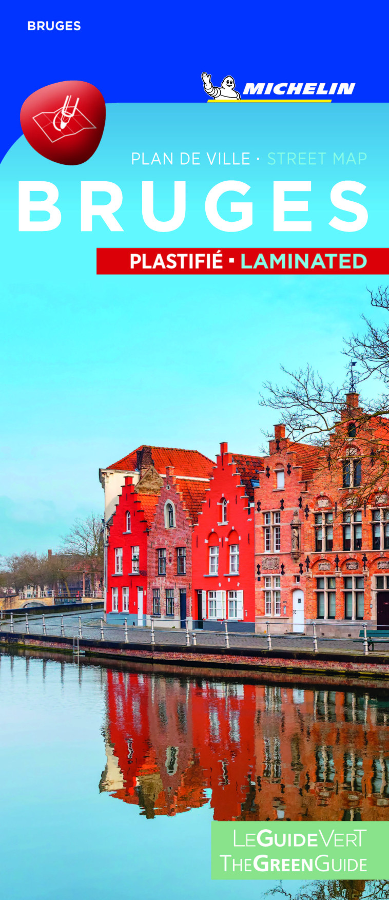 Plan Bruges (Plastifié / Laminated) - XXX - MICHELIN