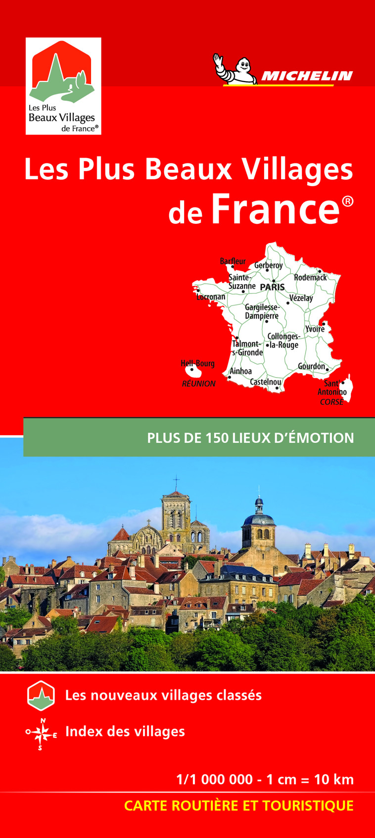 Carte Carte des plus beaux villages de France - XXX - MICHELIN