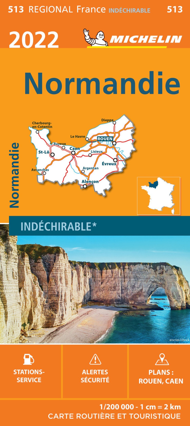 Carte Régionale Normandie 2022 - XXX - MICHELIN