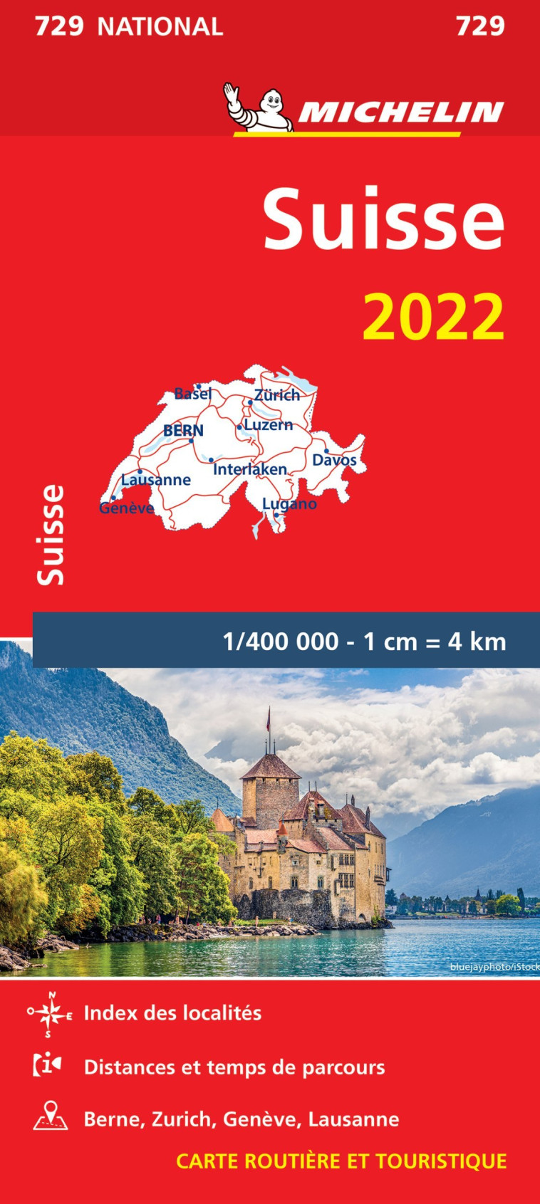 Carte Nationale Suisse 2022 - XXX - MICHELIN