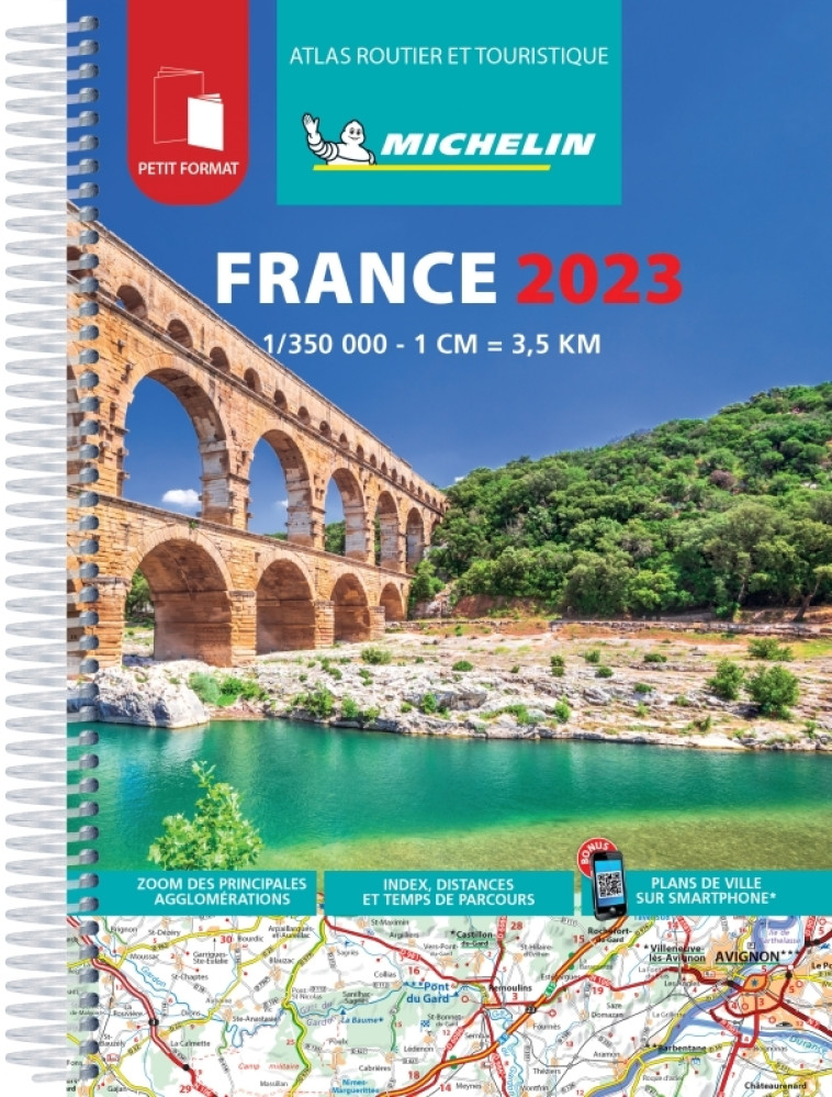 Atlas Atlas routier France 2023 Petit Format Michelin - XXX - MICHELIN