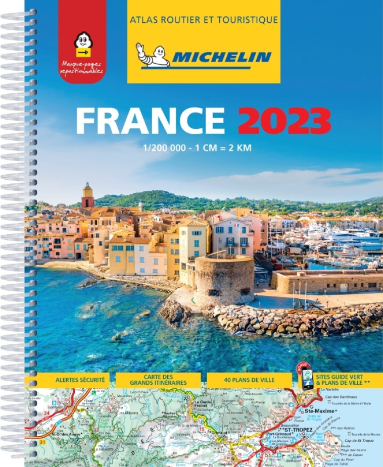 Atlas Atlas routier France 2023 Michelin (A4-Spirale) - XXX - MICHELIN