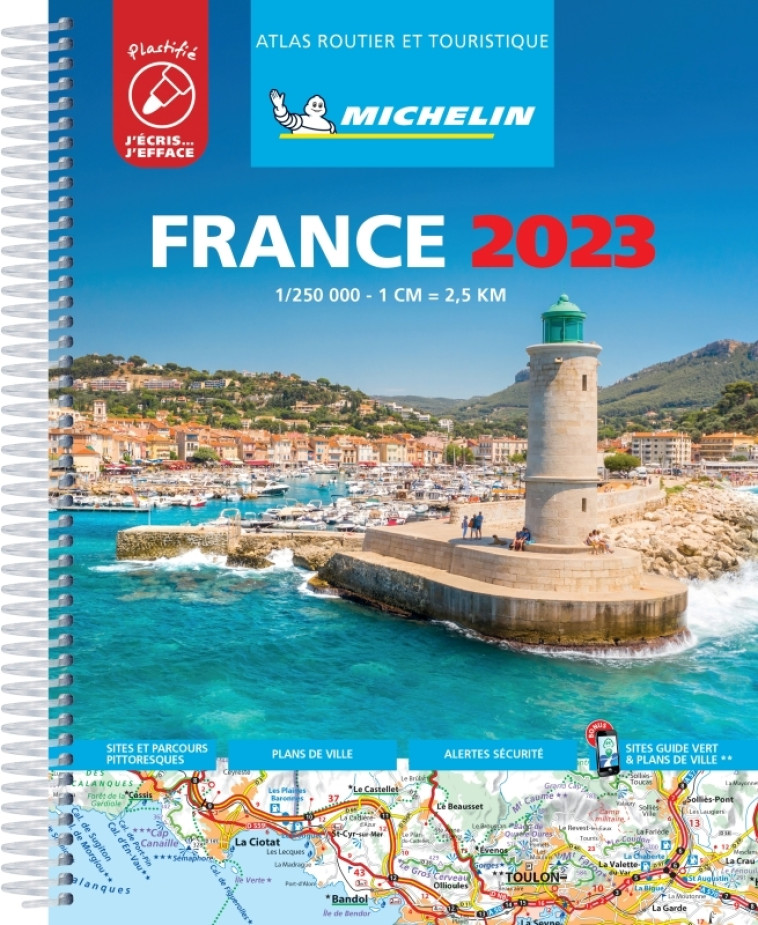 Atlas Atlas routier France 2023 Plastifié Michelin - XXX - MICHELIN