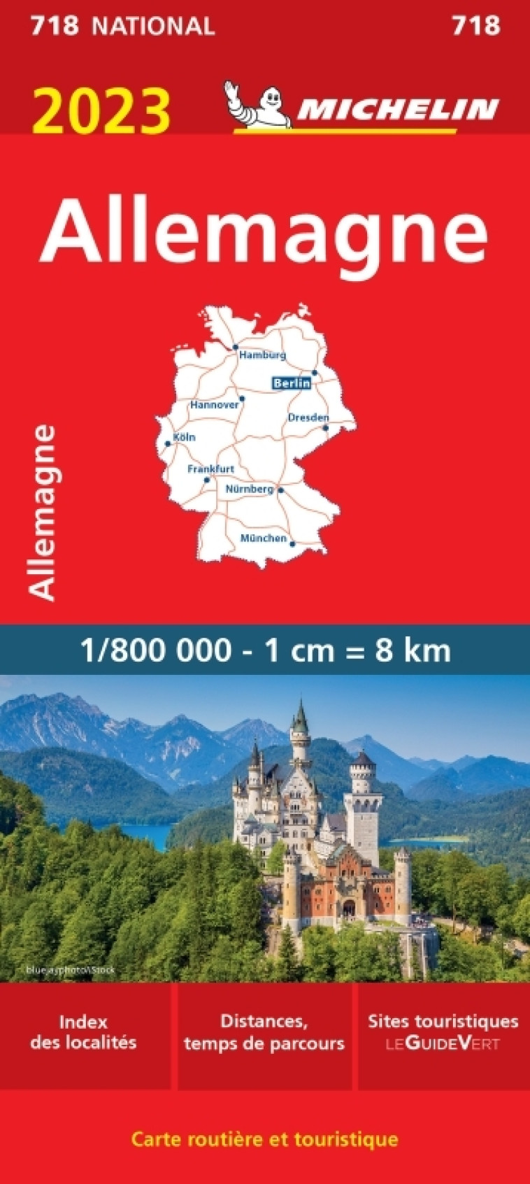 Carte Nationale Allemagne 2023 - XXX - MICHELIN