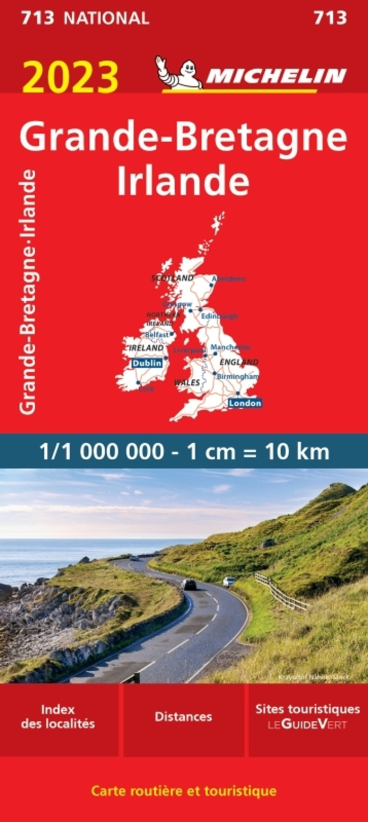 Carte Nationale Grande-Bretagne, Irlande 2023 - XXX - MICHELIN