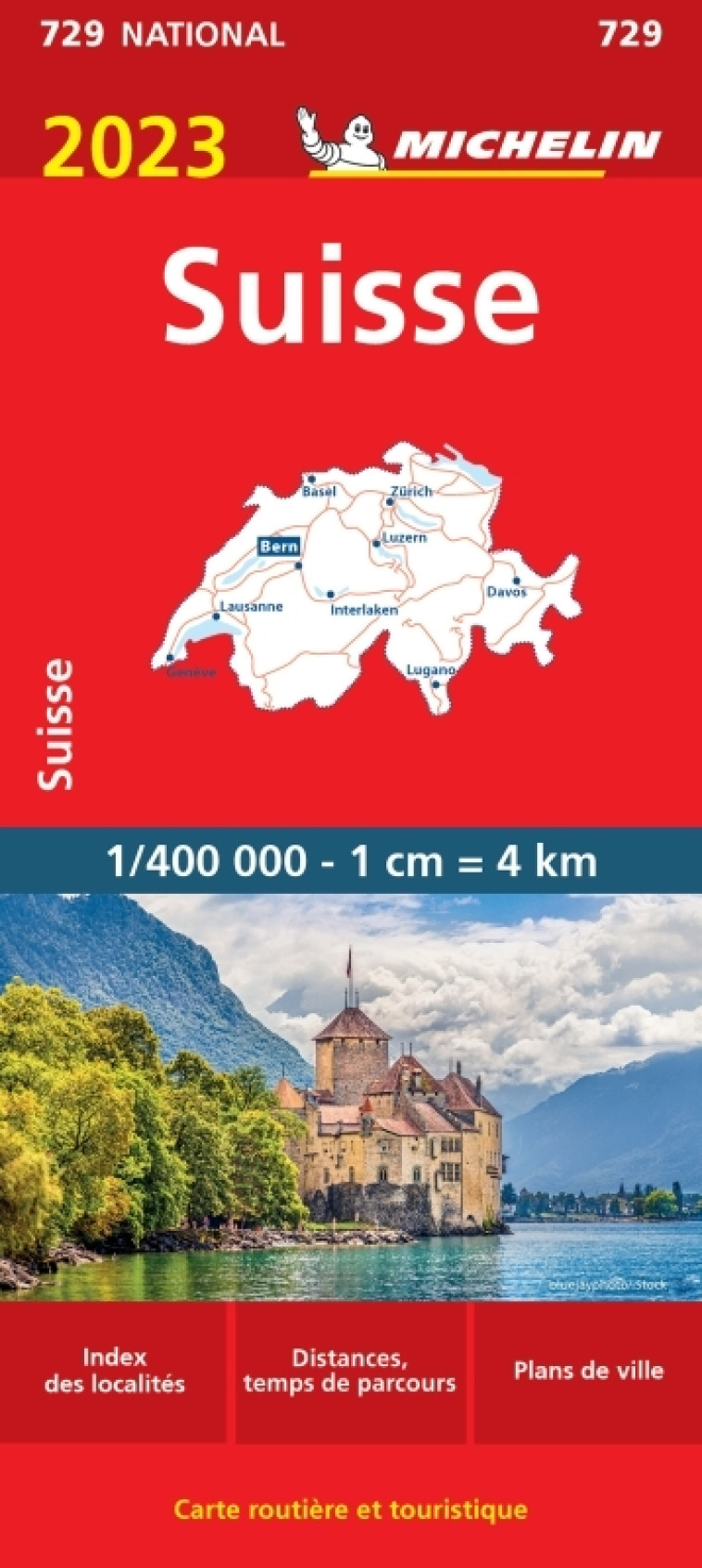 Carte Nationale Suisse 2023 - XXX - MICHELIN