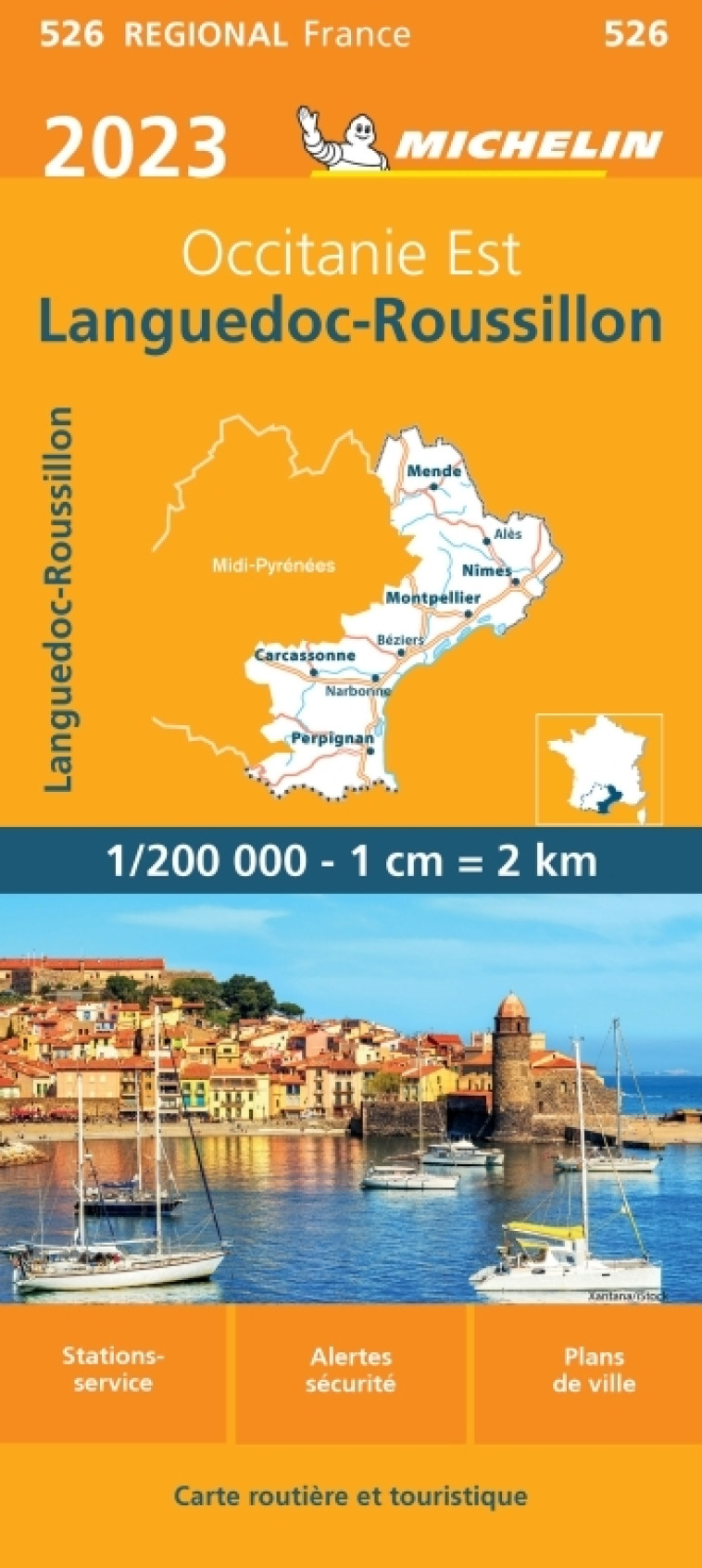 Carte Régionale Languedoc-Roussillon 2023 - XXX - MICHELIN