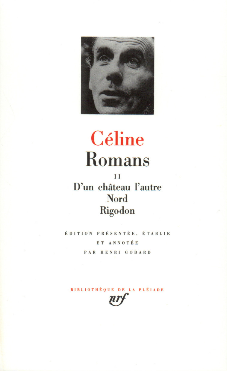 ROMANS - VOL02 - CELINE L-F. - GALLIMARD