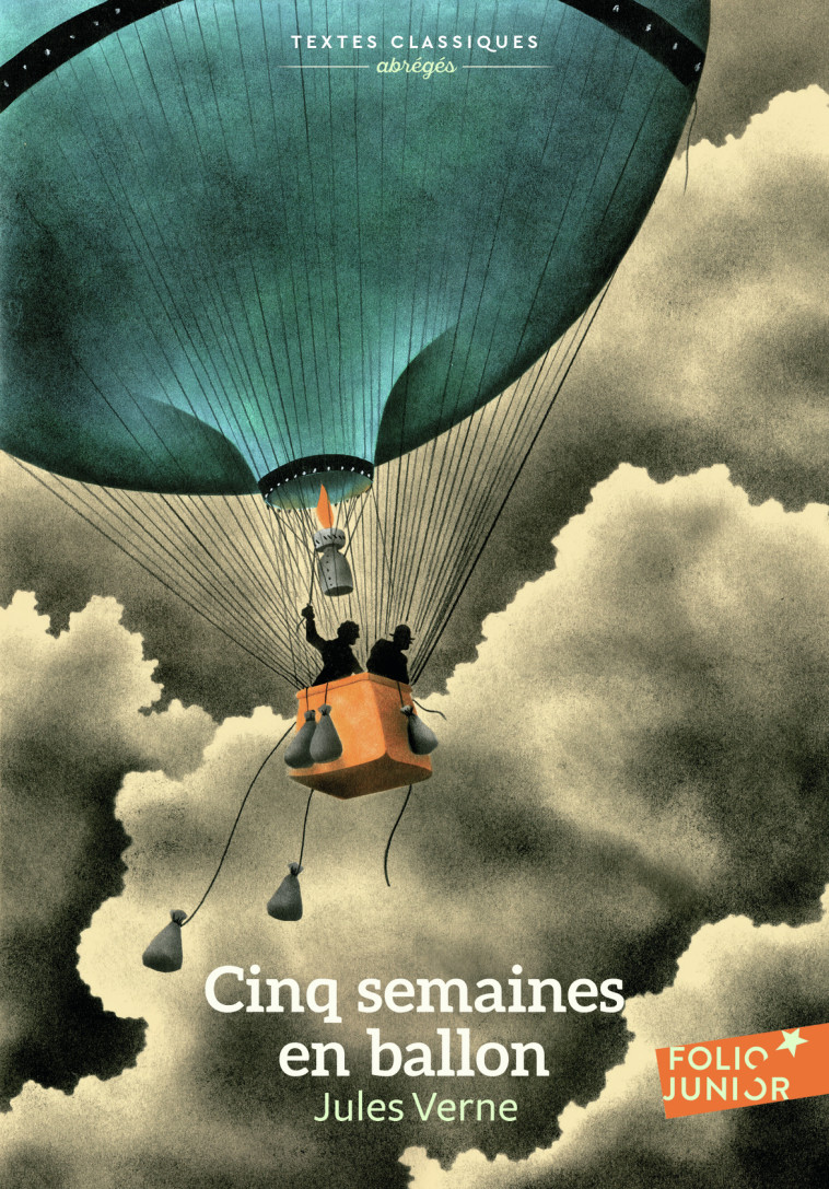 Cinq semaines en ballon - Jules Verne,  Riou - GALLIMARD JEUNE