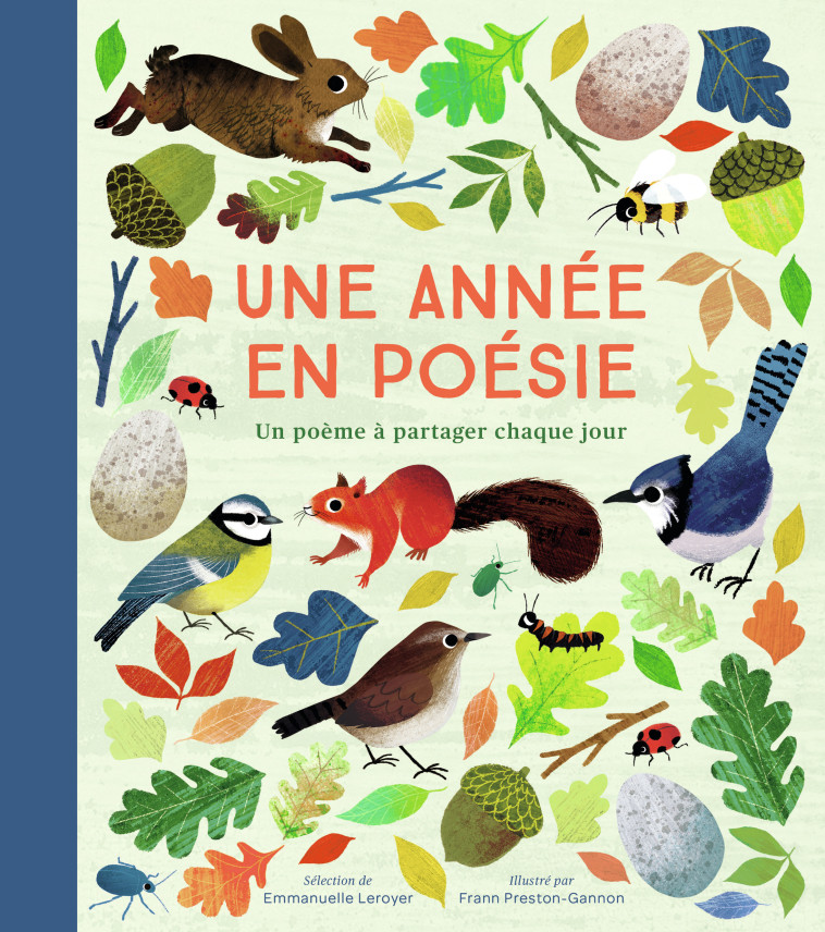 Une année en poésie -  Collectif, Frann Preston-Gannon - GALLIMARD JEUNE