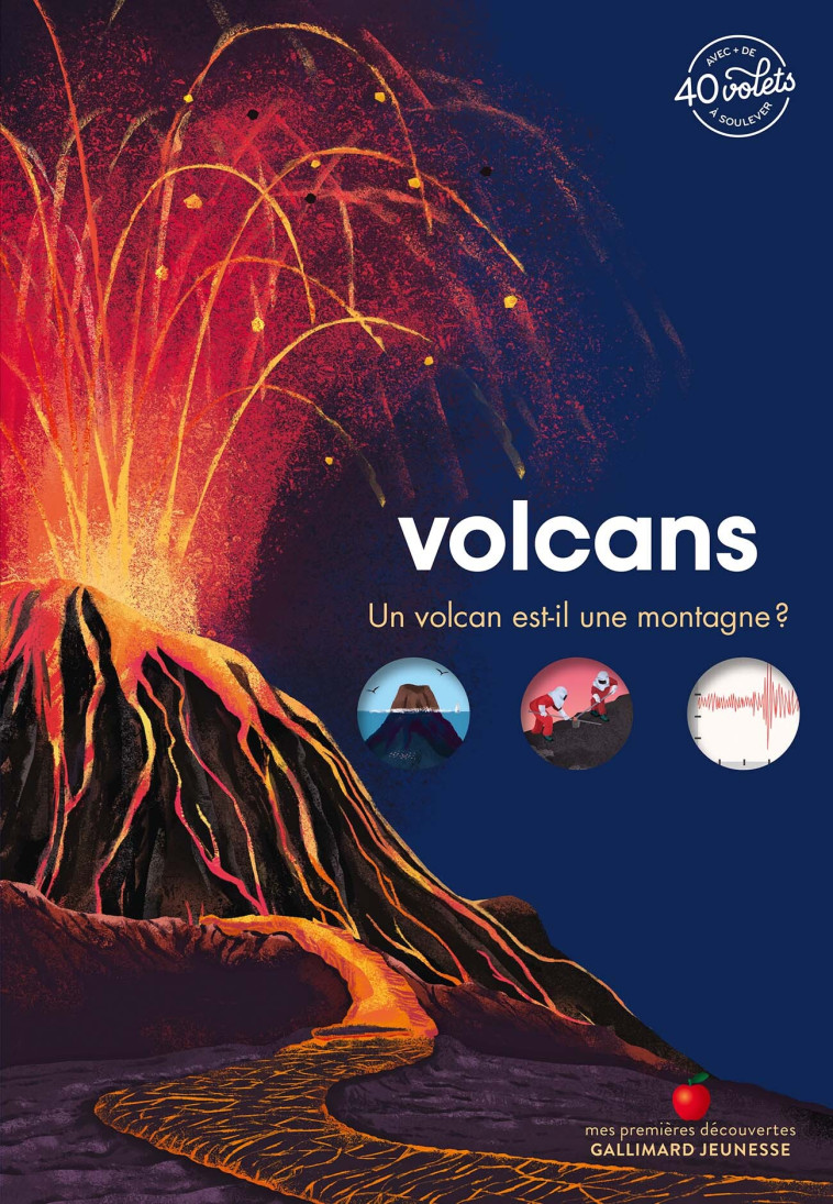 Volcans - Sophie Bordet-Petillon, Aurélie Verdon - GALLIMARD JEUNE