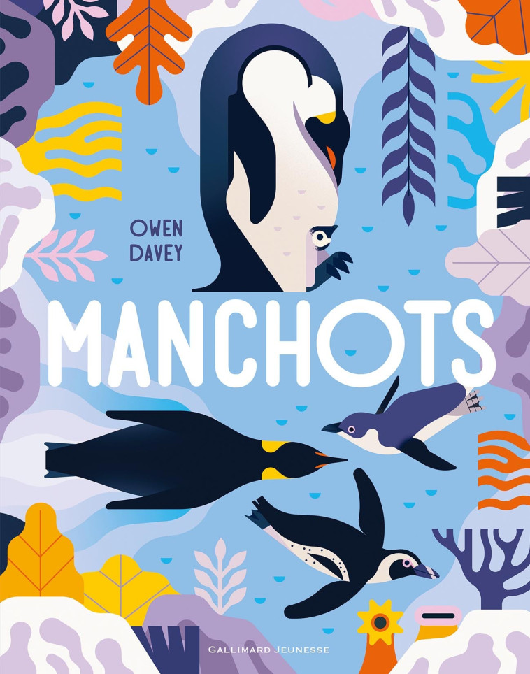 Manchots - Owen Davey, Bérangère Viennot, Bérengère Viennot - GALLIMARD JEUNE