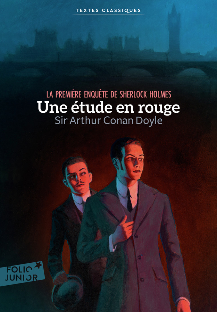 Une étude en rouge - Arthur Conan Doyle, Pierre Baillargeon - GALLIMARD JEUNE