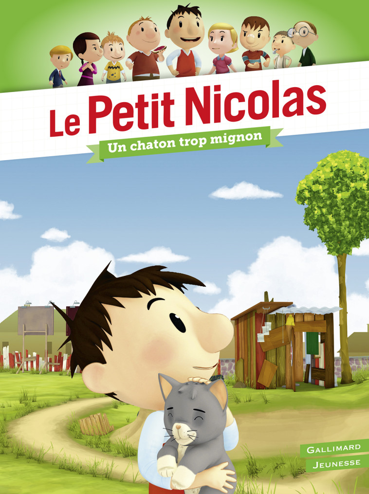 Le Petit Nicolas - Un chaton trop mignon - Emmanuelle Kecir-Lepetit - GALLIMARD JEUNE