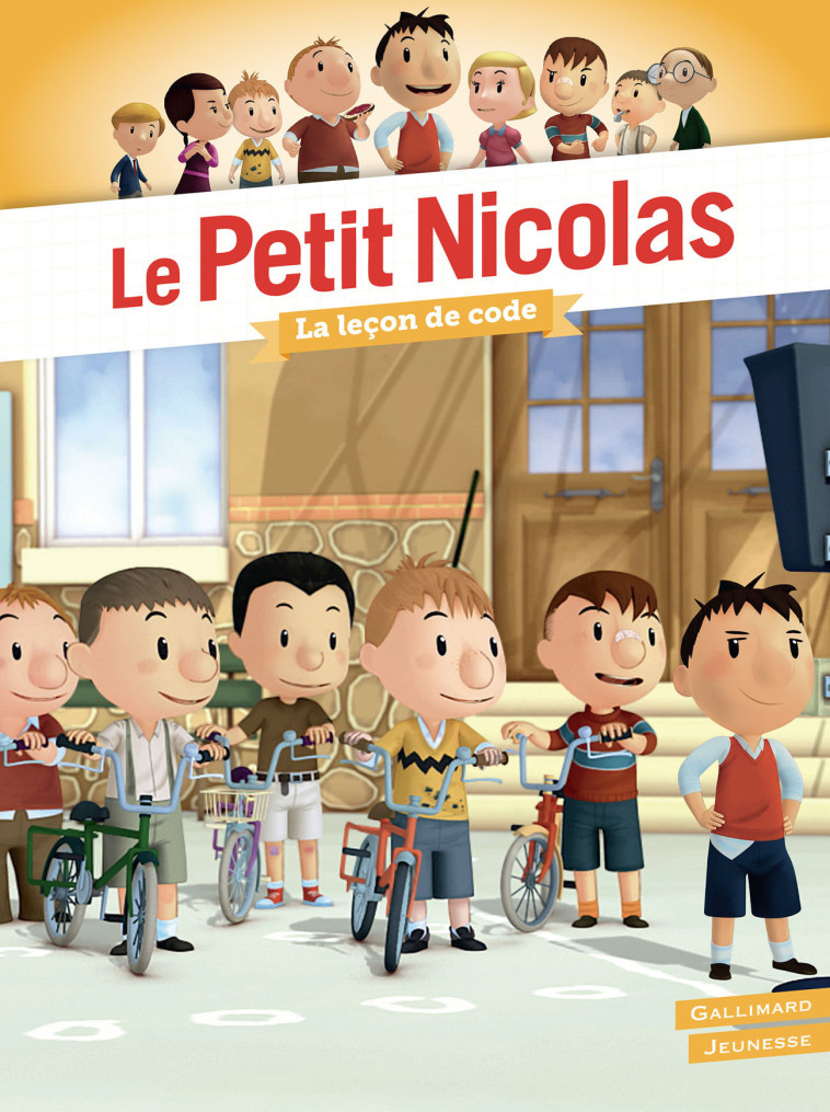 Le Petit Nicolas - La Leçon de code - Emmanuelle Kecir-Lepetit - GALLIMARD JEUNE