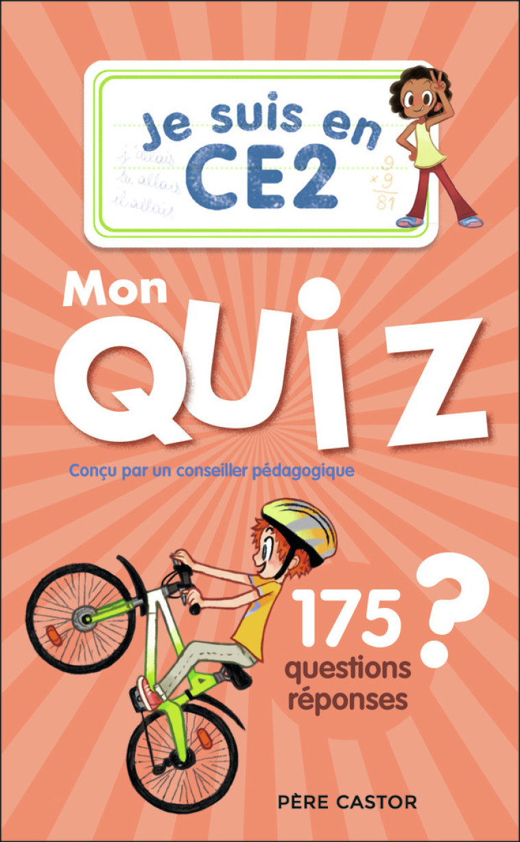 Je suis en CE2 - Je suis en CE2 - Mon quiz - Daniel Bensimhon, Emmanuel Ristord - PERE CASTOR